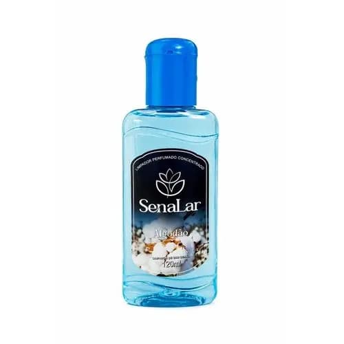 Limpador Concentrado Perfumado Algodão 120ml Limpeza Eficaz Fragrância Refrescante