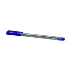 Kit Canetas Esferográficas Azul Econômico Confortável Escrita Uso Diário Escolar Escritório
