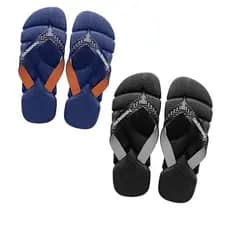PROMOÇÃO - Kit 2 Pares Chinelo Sandália Masculino Havaianas Power Borracha Macia Antiderrapante Tiras Grossas Reforçadas