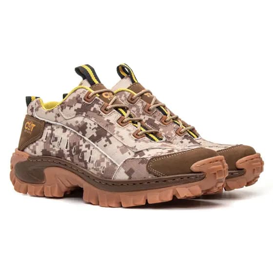 Bota Caterpillar Masculina Tênis Intruder Segurança Em Couro 100% Original + NF