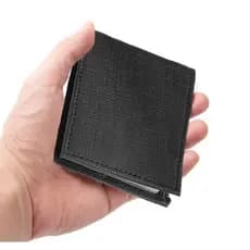 Carteira Masculina Porta Cartão CNH Couro Lisa - PROMOÇÃO