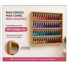 Nicho Organizador Expositor Manicure