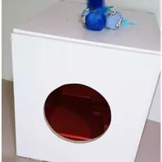 Móvel Banheiro Para Gatos - Casa Caixa De Areia 100% Mdf
