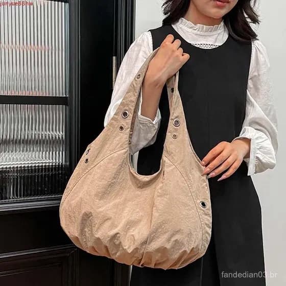 Bolsa De Colete Com Ilhó JUNYUE , Nylon De Cor Sólida Fivela De Grande Capacidade , Leve