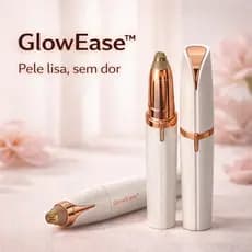 Caneta Depiladora Elétrica USB Recarregável Facial Buço e Sobrancelha Sem Dor