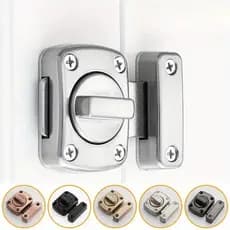 Fechadura Trava De Segurança liga de zinco Porta De Aço Inox Tranca Anti Roubo Fácil instalação