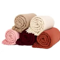 Kit 2 Mantas para Sofá Decorativa Luxo 2,10x1,20 Macia Confortável Casa Nova Elegante