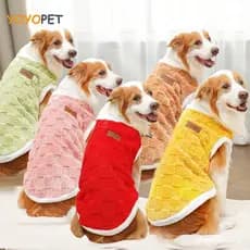 Acessórios Para Animais De Estimação Roupas De Inverno Cães S-6XL Casaco Quente Schnauzer Pug Camisolas Casuais E Gatos
