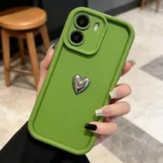 3D Siliver Amor Capinha Capa Para Poco X7 X7 Pro Silicone Anti-Impacto Impermeável Sweatproof Resistente A Quedas Proteç