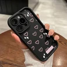 Amor Rosa Capa Capinha Para Redmi 12 12C 13 13C 14C Nota 11s 12s 13 14 Pro 4G Silicone Anti-Impacto