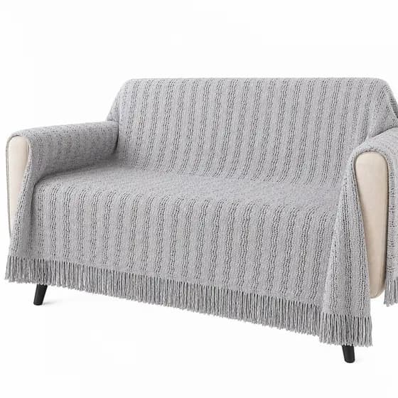 Manta Para Sofá e Cama Gigante Luxo Premium – Algodão, Decorativa e Protetora direto da fabrica