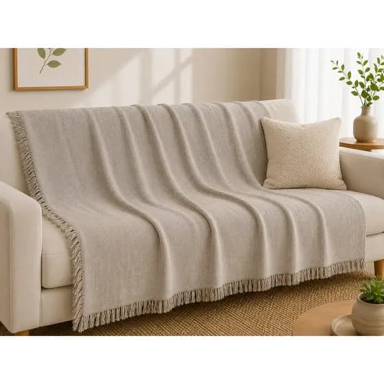 Manta King Para Sofá 3.00X2,25mts Gigante protetor de Algodão decorativo Premium direto da fabrica