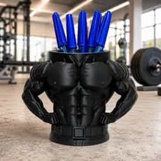Porta Canetas Academia Maromba Fitness Musculação Crossfit Fisiculturismo Bodybuilder Homem Sarado