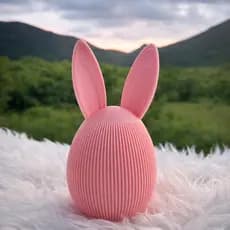 Ovo de Páscoa Coelho Porta Bombom Chocolate Lembrancinha Caça aos Ovos Presente Infantil Decoração