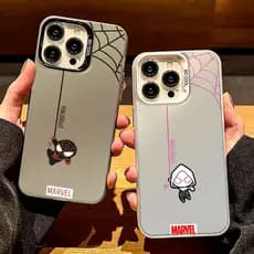 Alta Qualidade 3D Homem-Aranha Capinha Capa Para iPhone 7 8 14 15 16 Plus XS X XR 11 12 13 17 Pro Max SE Normal