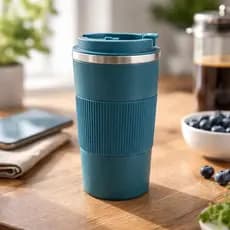 Copo Térmico Inox Tampa Quente E Frio Anti Vazamento 380ml | Garrafa térmica café