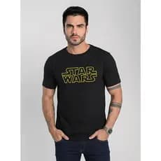 Camiseta Star Wars Masculina 100% Algodão