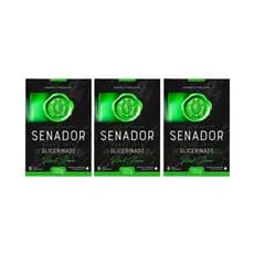 Kit 3 Sabonete Barra Senador Glicerinado Vital Stone 130g