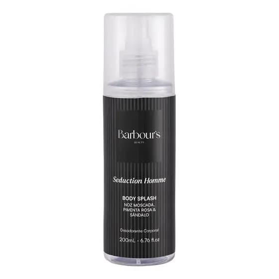 Body Splash Masculino Barbour's Seduction Homme 200ml