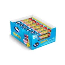 Fini Chicle 18un 14g Clássicos Frutas Morango Uva Caixa 252g