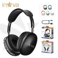 INOVA  Fone Sem Fio Bluetooth 5.3 HiFi Stereo ENC Cancelamento de Ruído Fone de ouvido Hi-Res 26H Bateria