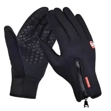 Luva para Motoqueiro Bike Touch Ciclismo Motoboy Resistente Água
