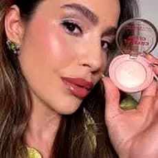 Maquiagem Iluminador Crystal Glow Ruby Rose Brilho  Maquiagem Alta pigmentação Barato