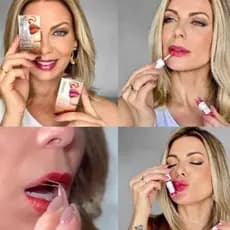 Batom Henna Labial Makiaj Original Lip Tint Peel Off Longa Duração Alta Pigmentação Hialuronico