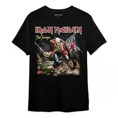 Camiseta - Iron Maiden - The Trooper unissex rock