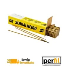 Eletrodo de Solda 2,5mm 5kg ESAB Eletrodo/Vareta Solda Aço Carbono Serralheiro Uso Profissional
