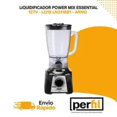 Liquidificador Arno Power Mix Essential LQ19 127V Copo 2,4L Alta Potência Liquidificador 110 volts