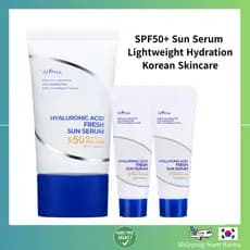 [ISNTREE] Soro Solar Fresco Com Ácido Hialurônico Fps50 + PA + 50ml | Protetor Coreano