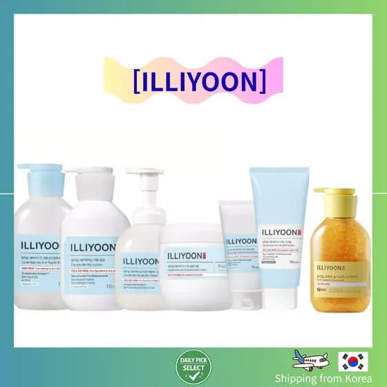 [ILLIYOON] Ceramida Ato Creme Loção Lavagem Corporal Cuidados Com A Pele Coreana