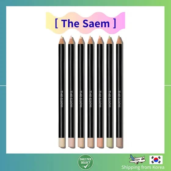 the SAEM Cover Perfection Corretivo Lápis Slim Stick 1.4g 7 Cores Maquiagem Coreana Para Manchas De Olhos