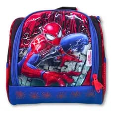 Lancheira Escolar Homem Aranha Spider-man Térmica Cor Azul