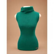 Regata garrafinha feminina tricot mulher trico verão