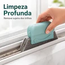 Escova Limpeza Frestas E Cantos Trilho De Janela Esponja Flexivel Limpador De Ranhuras Banheiro Cozinha Pesada Pratico