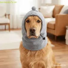 BNARDO Capas Para Orelhas De Cachorro , Protetor De Orelha Calmante Cães De Lã Polar Com Redução De Ruído , Chapéu Antir