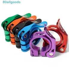 ALLGOODS1 Braçadeira Para Espigão De Bicicleta Peças Engrenagem Fixa Ultraleve 31.8 Mm/34.9 De Liberação Rápida
