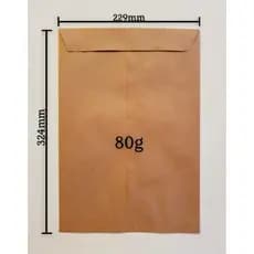 50 UNID - Envelope A4 KRAFT Pardo Natural 229X324 MM 80GR