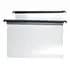 10 Pasta Suspensa Arquivo Plastica Cristal C/VISOR Etiqueta Polibras