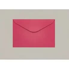 100 UN - Envelope Convite 114X162MM Rosa Choque Cancun