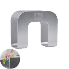 Suporte Porta Esponja Aço Inox Adesivo 3M Para Pia Cozinha Banheiro Gancho Multiuso Aime Store