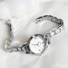 Moda Relógio De Quartzo Premium Retro Feminino Pulseira De Aço Temperamento Casual Para K7n4