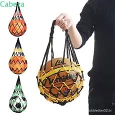 CABEZA1 Saco De Basquetebol Transporte Durável Malha De Alta Qualidade Futebol Rede Armazenamento De Bolas