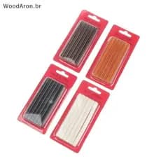 WoodAron 12pcs Cola De Queratina Stis Fusion Antiderrapante Títulos Extensões De Cabelo Ferramenta De Recarga br