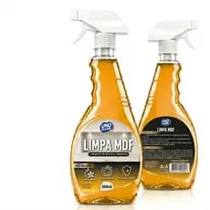 Limpa MDF 500ml Spray Perfumado Limpeza Rápida, Móveis Armários Remove Sujeira Gordura, Não Danifica