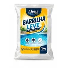 Elevador de PH Barrilha Piscina Limpa -ALPHA POLL- Estabilizador de PH Agua Limpa Equilibada PH mais
