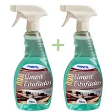 kit 2 Limpa Estofados À Seco Spray Mágico Provita Limpeza Profunda 500ml