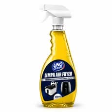 Limpa Air Fryer Spray Espuma 500ml Fácil Uso Limpeza Rápida Remove Gordura Pesada Grelha Forno Fogão